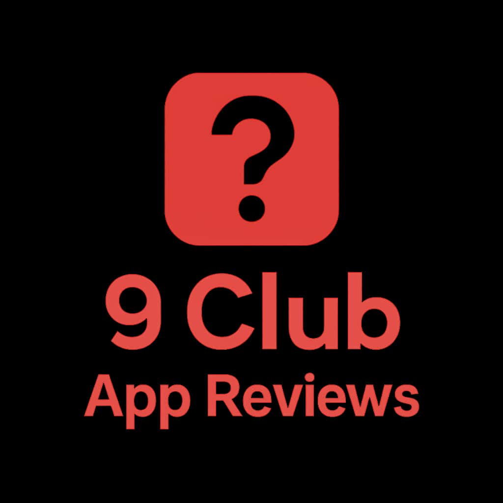 A badge representing 9 Club App Reviews.
