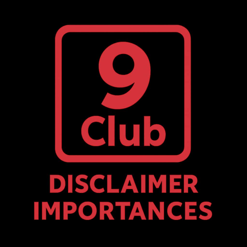 Icon representing the 9 Club Disclaimer Importances.