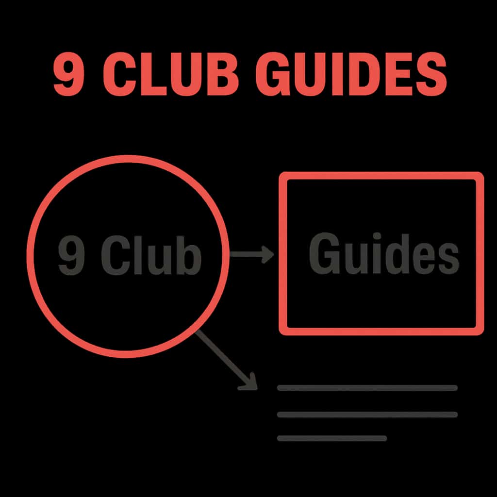 Illustration supporting the 9 Club Guides topic.
