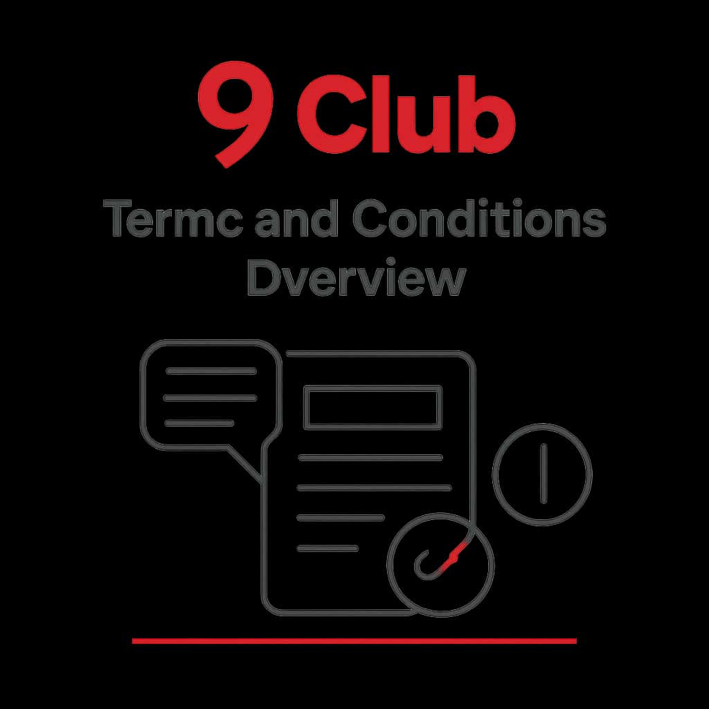 Educational diagram related to 9 Club Terms and Conditions Overview.