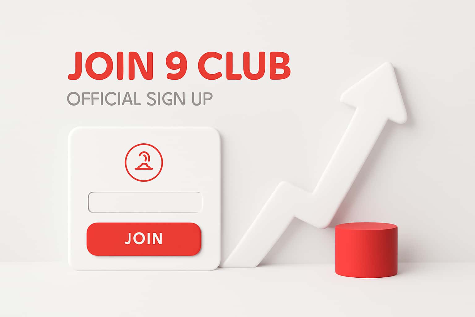 Join 9 Club - Official Sign Up Interface