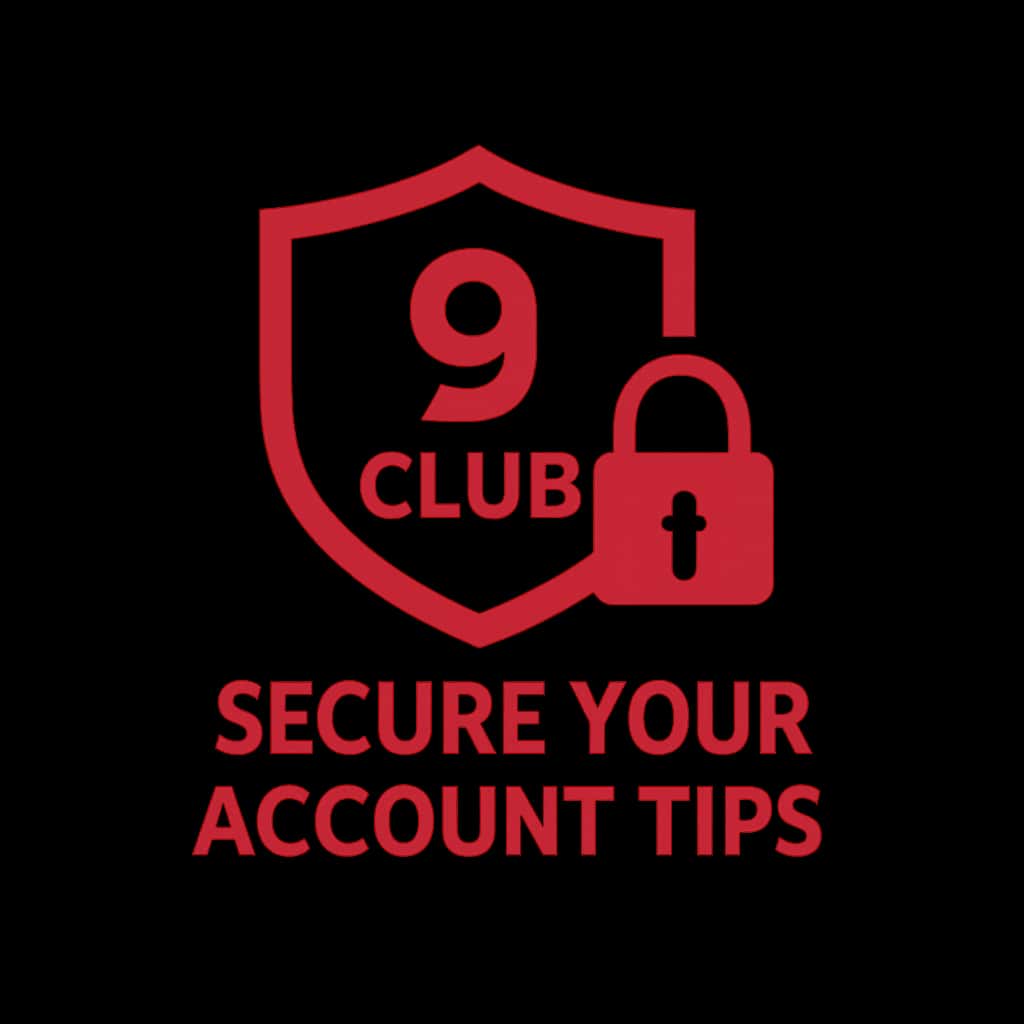 Icon depicting account security for 9 Club.