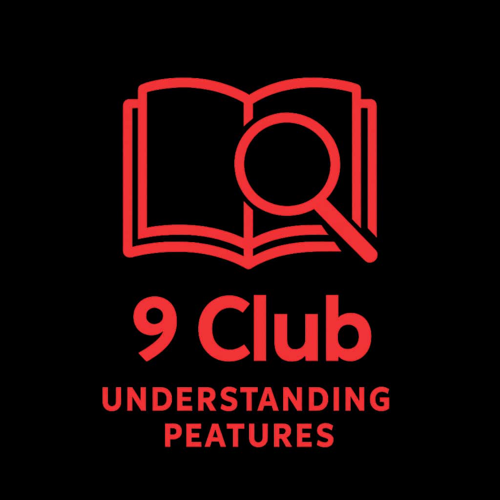 Icon representing 9 Club features.